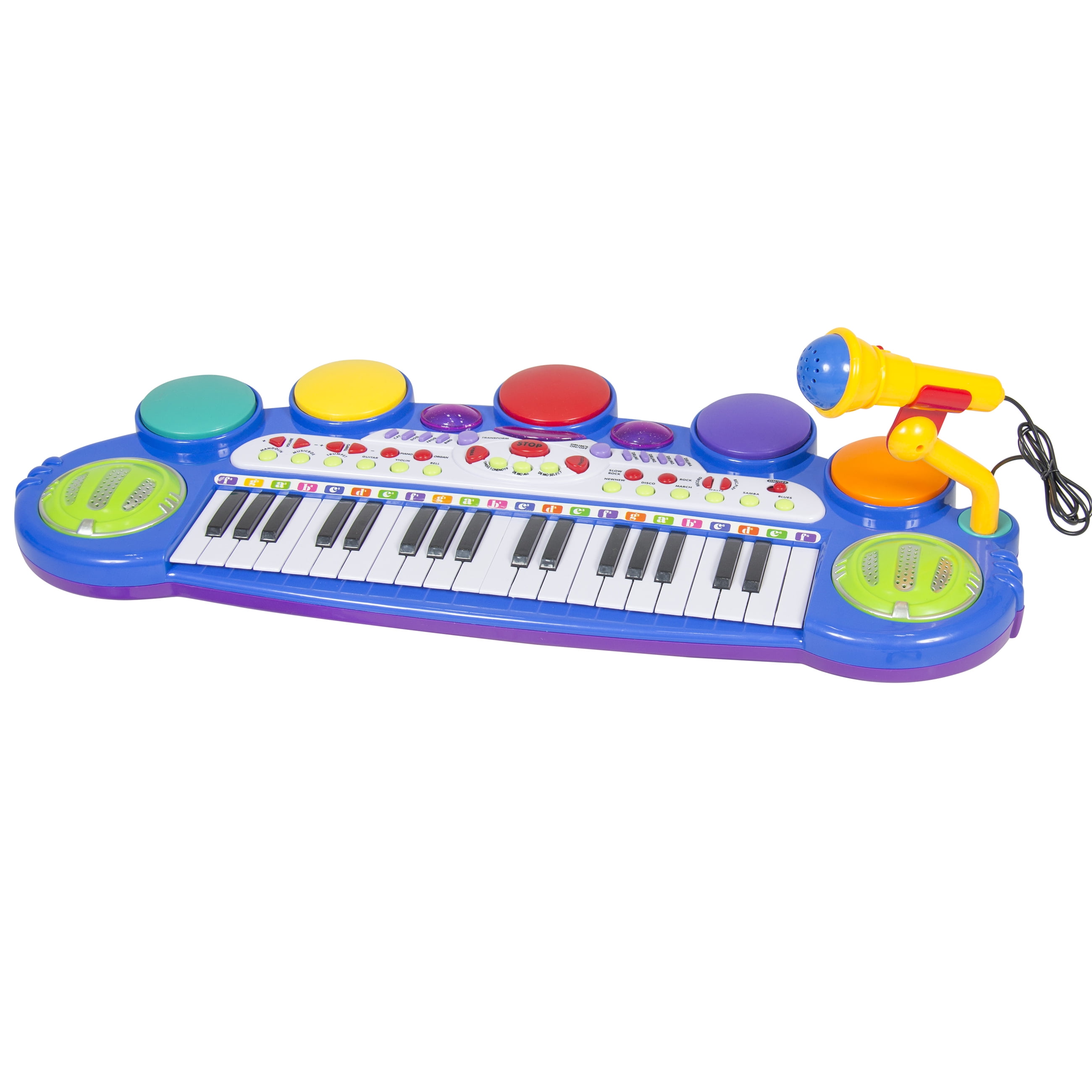toy piano with mike