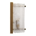 thumbnail image 2 of Jamie Young Co Moet Rounded Steel Metal/Glass Sconce in Brass, 2 of 4