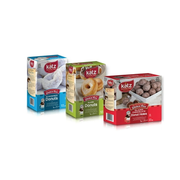 Katz Gluten Free Donuts/Donut Holes 3 Gluten Free, Dairy Free, Nut