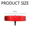 thumbnail image 5 of 110mm Multi-Material HSS Saw with Hexagonal Handle & Metal/Aluminum Woodworking Saws, 5 of 5