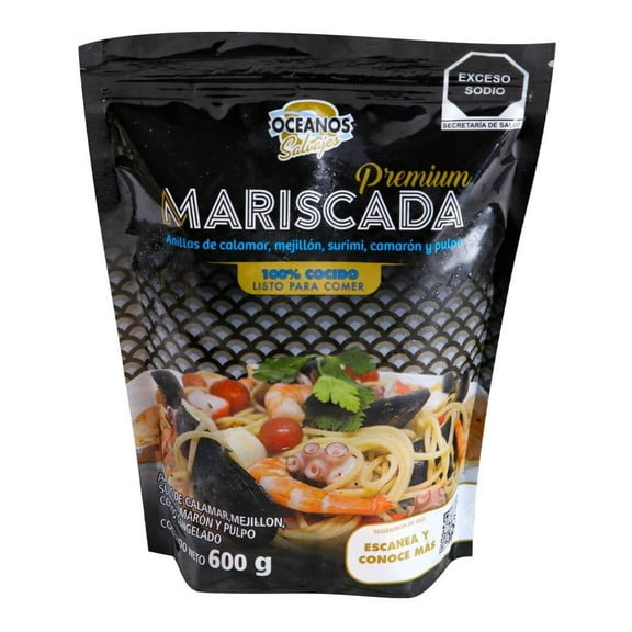 Mariscada premium Océanos Salvajes 600 g congelado