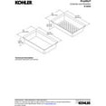 thumbnail image 3 of Kohler K-5544-0 Prolific Colander And Washbin White, 3 of 4