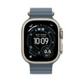 thumbnail image 2 of Apple Watch Ultra 3 GPS + Cellular 49mm Natural Titanium Case with Anchor Blue Ocean Band, 2 of 9