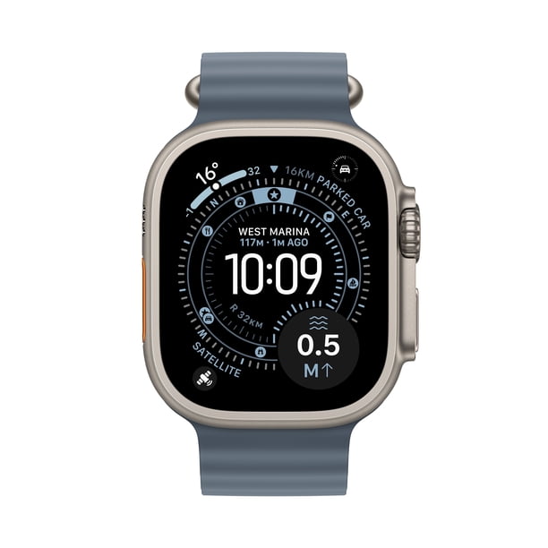 Apple Watch Ultra 3 GPS + Cellular 49mm Natural Titanium Case with
