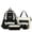 Black, variant on jiaxiM School Backpacks Multi Pocket Large Capacity Lightweight Daily School Bag for Ages 10 to 18, High School, University, Travel, Work Commute