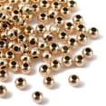 thumbnail image 3 of 10pcs Yellow golden Filled Beads 1/20 golden Filled Cadmium Free & Nickel Free & Lead Free Round 2.5mm Hole: 1mm, 3 of 3