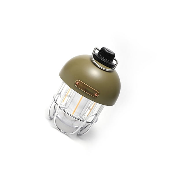 Sonducket Luz de Camping regulable, luces de trabajo multiusos, fuerte brillo, herramienta de iluminación recargable, senderismo al aire libre, carpas Verde