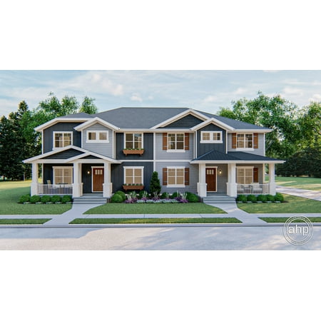 Advanced House Plans: Builder Ready Blueprints | Arbor Gate 29360 | Multi-Family Plan
