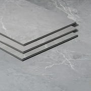 Bond Tile Lujo 28mil Marble Gray 12 in. x 24 in. Rigid Click-Lock Luxury Vinyl Tile Flooring (28.04 Sq. Ft. / Case)