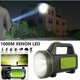 thumbnail image 3 of Ultra Powerful Led Torch USB Rechargeable 135000 Lumens 6000mah with Side Light High Power Waterproof Flashlight for Emergency Hiking Camping Hunting, 3 of 5