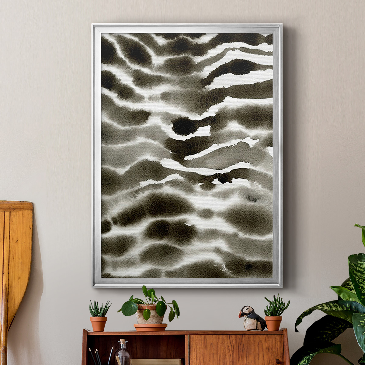 Jungle Stripe II Premium Framed Print - Ready to Hang