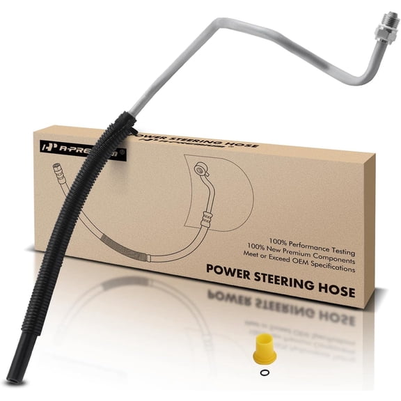 A-Premium Power Steering Return Line Hose Assembly Compatible with Ford Mustang 2001 2002 2003 2004 V8 4.6L Gear To Cooler