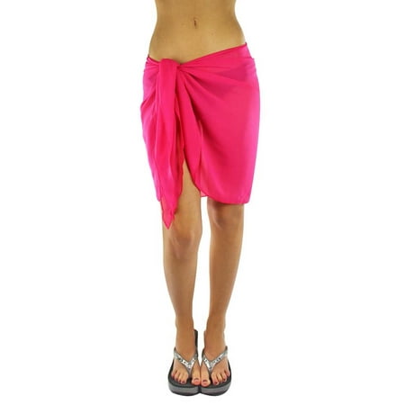 Womens Short Sarong Wrap Cover Up