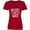 True Red, variant on Inktastic Brave Smart Loyal Kind Fun Loved All of the Above Women's V-Neck T-Shirt
