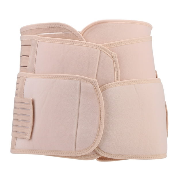 TOPINCN 3pcs / set postnatal bandage post-grossesse ceinture post-partum  amincissant la ceinture de récupération du ventre, bande de récupération  post-partum, ceinture postnatale 