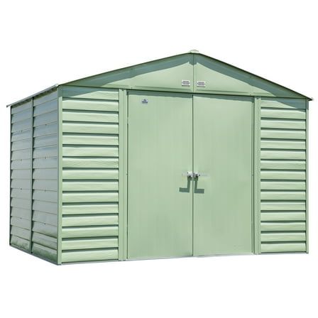 Arrow Select 10 x 8 x 8 ft Green Shed