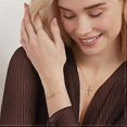 thumbnail image 2 of 14K Gold Plated Cross Bracelet for Women Jewerly | Simple Gold Bracelet for Women | Confirmation Gift for Girls, 2 of 2