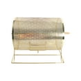 thumbnail image 4 of Almencla Brass Plated Raffle Drum with Wooden Turning Handle Lottery Rotate Drawing Bingo M, 4 of 8