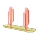 thumbnail image 2 of Soporte para cactus de almacenamiento multifuncional fácil de limpiar, protegido contra la humedad con drenaje adecuado para rejillas de cuchillos de cocina, Rosa, 2 of 6