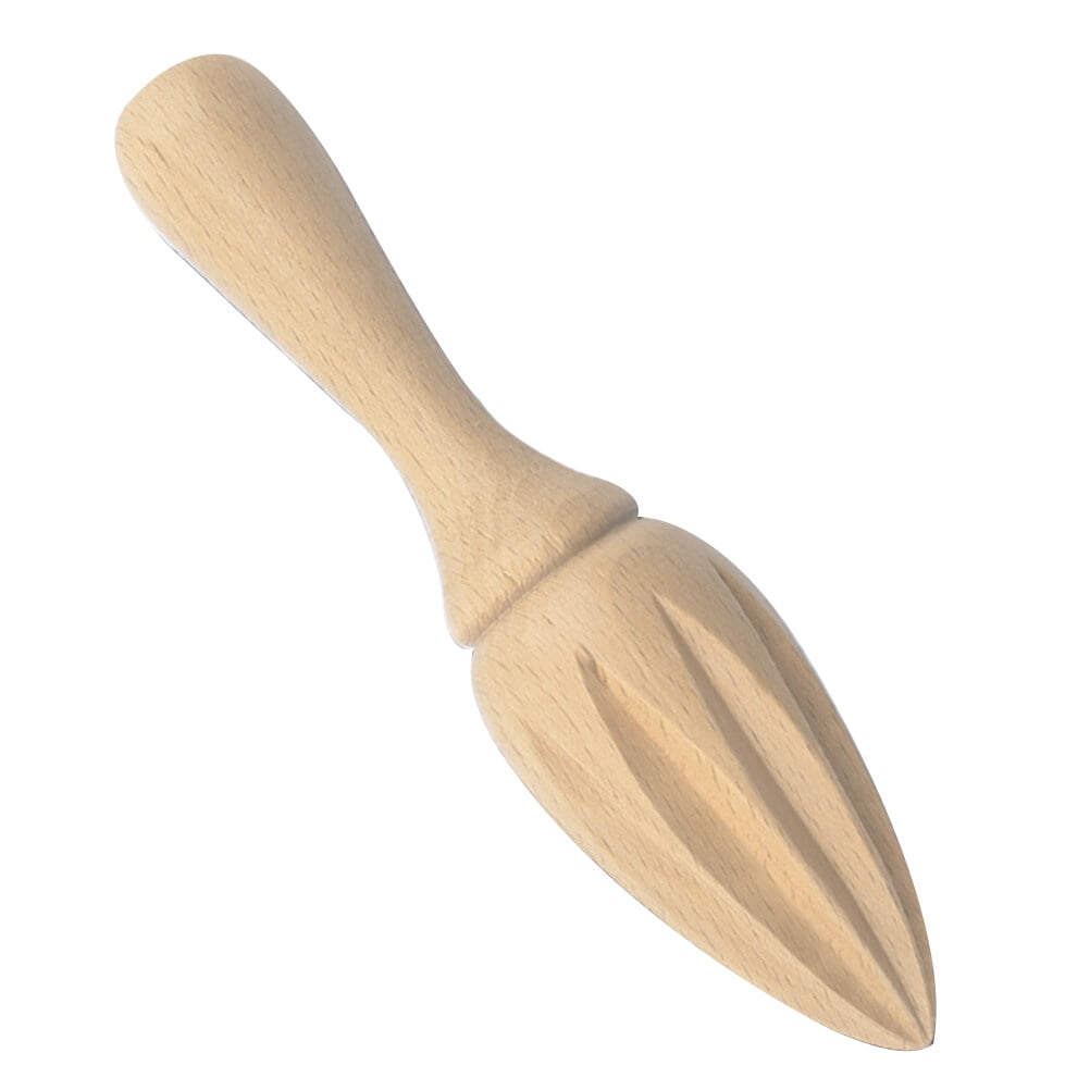 Beech Wood Citrus Reamer Lemon Cone Juicer Squeezer Fruit Drink Tools