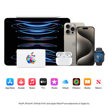 $200 Apple Gift Card - App Store, Apple Music, iTunes, iPhone, iPad, AirPods, accessories, and more [Digital]