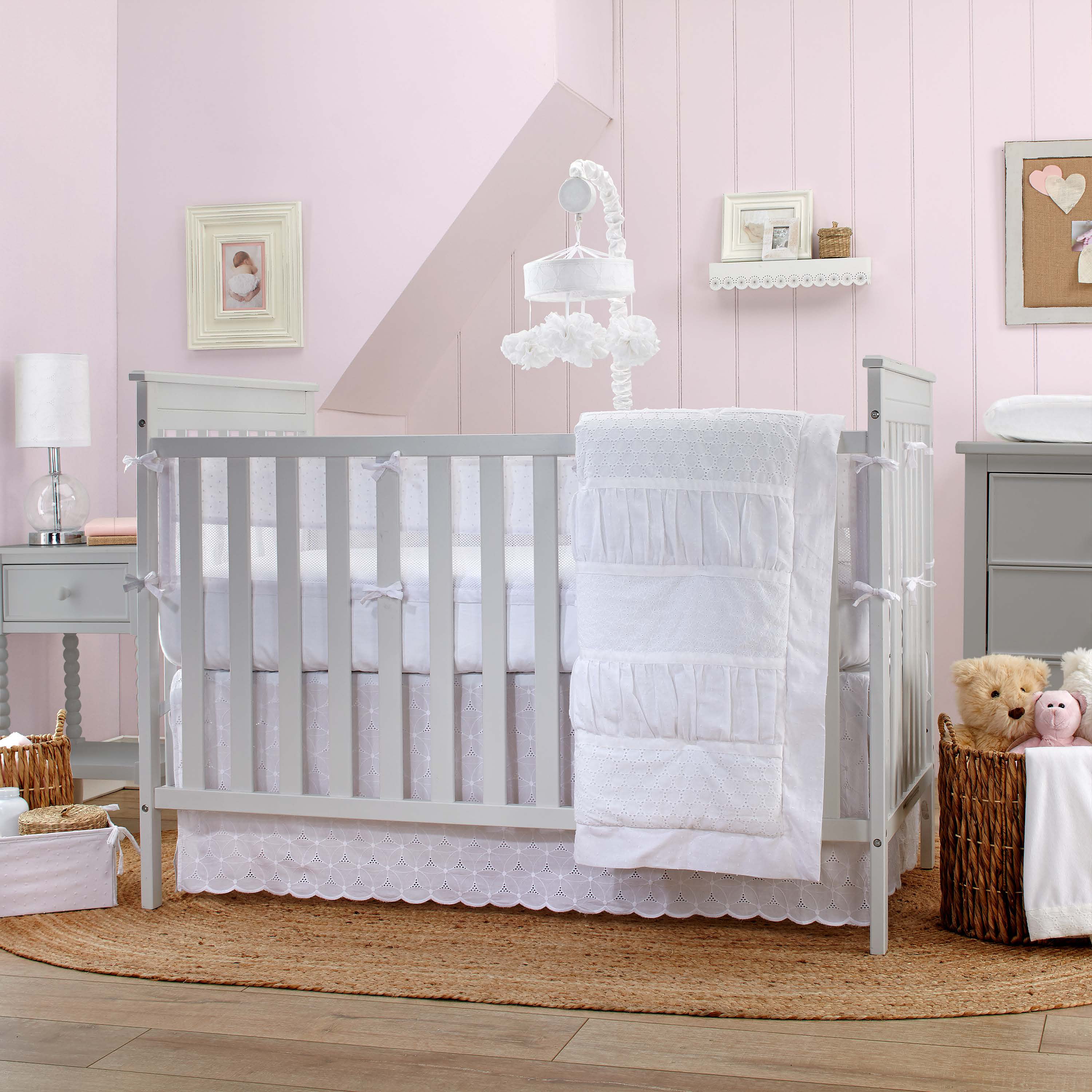 Carter's Lily 3pc Crib Bedding Set
