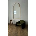 thumbnail image 1 of Mirrorize Canada 16x40 Gold Vintage Arch Mirror, 1 of 5