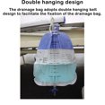 thumbnail image 5 of 5000ml Urinary Bag with Clear Scale Reusable Tract Pocket Water Bottle Lightweight Drainage Bag Anti Reflux Valve Device Pack 5 Pieces, 5 of 5
