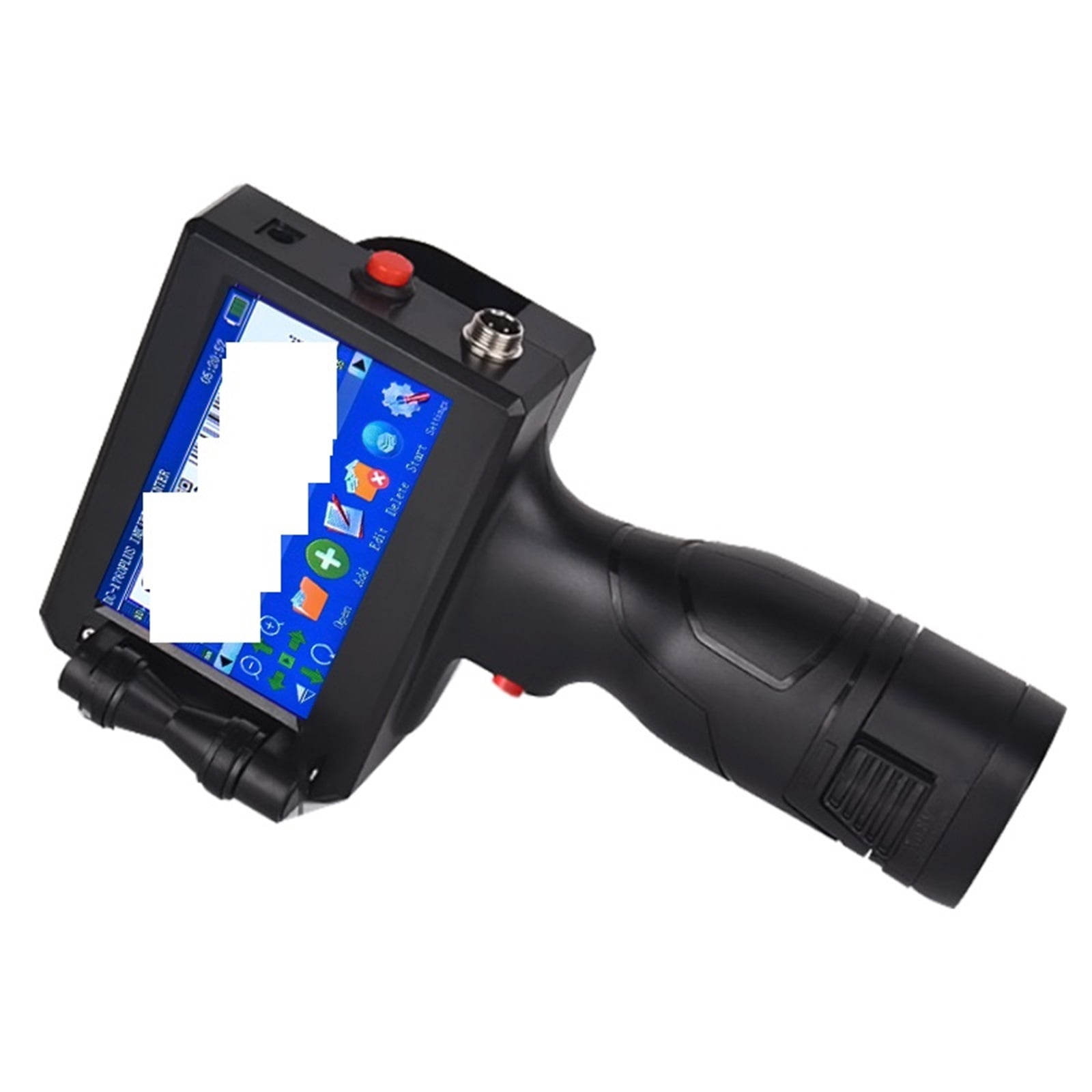 Portable Label Inkjet Printer Date Text Pattern Coding Machine Ink 12.7mm In Multiple Languages ,Widely Use