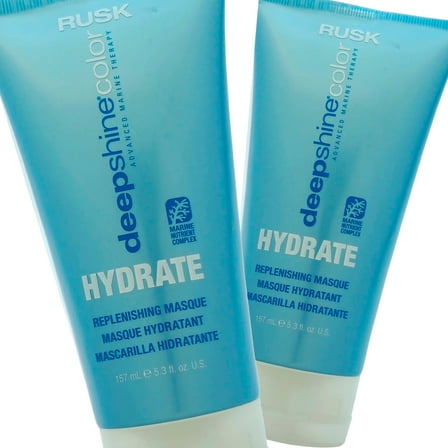 Rusk Deepshine Color Hydrate Replenishing Masque 5.3oz - Pack of 2