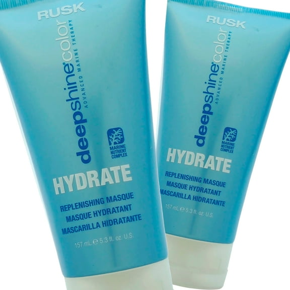 Rusk Deepshine Color Hydrate Replenishing Masque 5.3oz - Pack of 2