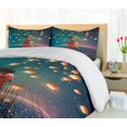 thumbnail image 5 of Ambesonne Fantasy Duvet Cover Set, Red Magic Water on Air, 2-Calking, Navy Blue, 5 of 7