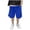 Blue, variant on CYRBOKO Boys Casual Shorts, Loose Fit Elastic Waist Summer Athletic Cargo Shorts Khaki Size 10-12 T