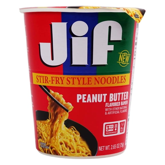 JIF Peanut Butter Instant Ramen Noodles, 2.65 oz