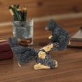 thumbnail image 4 of Teeter Totter Bears Figurine – Two Resin Bears on a Seesaw Sculpture – Rustic Tabletop Décor for Cabin Home – Charming Wildlife Accent and Heartwarming Gift for Nature Lovers and Collectors, 4 of 9