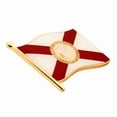 thumbnail image 2 of PinMart's Florida US State Flag FL Enamel Lapel Pin, 2 of 3