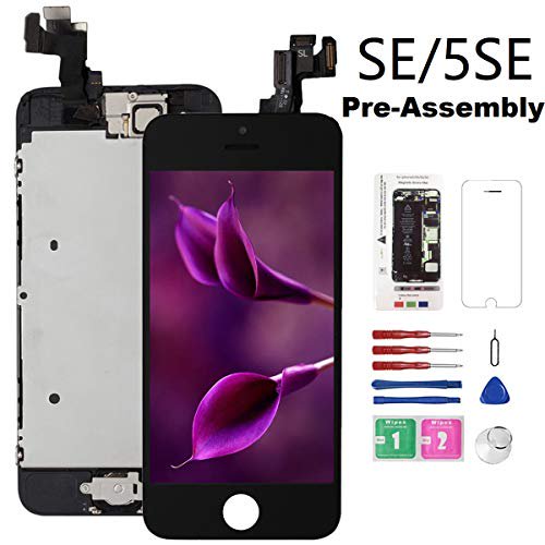 For Iphone Se Screen Replacement Black With Front Camera Earpiece Speaker Bsz4uov Lcd Display Touch Screen Digitizer Compatible With Iphone 5se For Model A1723 A1662 A1724 W Repair Tool Kit Walmart Com For Iphone Se Screen Replacement Black With Front Camera Earpiece Speaker Bsz4uov Lcd Display Touch Screen Digitizer Compatible With Iphone 5se For Model A1723 A1662 A1724 W Repair Tool Kit Walmart Com