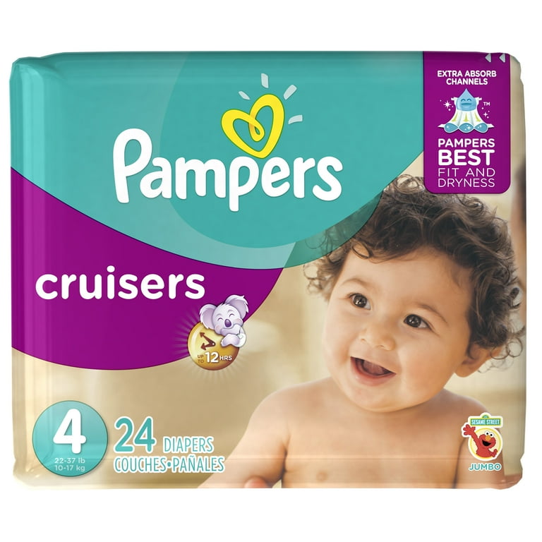 Pampers 24 pack 2025 size 4