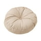 thumbnail image 2 of Cojín de almohada de piso redondo cojín de cojín cojín cojín de meditación para sala de estar en el interior de sofá cama de al aire libre Beige, 2 of 8