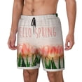 thumbnail image 2 of Fotbe Hello Spring Men’s Swim Trunks Quick Dry Swim Shorts Board Shorts with Mesh Lining-3X-Large, 2 of 9