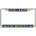 thumbnail image 1 of USS Bonita SS-165 License Plate Frame, 1 of 1