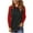Black, variant on XuJwPNcy Women's Long Sleeve Shirts Slim Stretchy Color Block Tops Casual Crew Neck Pullover Tops Basic Tees