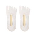 thumbnail image 1 of IKemiter Velvet Five-toe Socks Mesh Ultra Low Cut Liner with Gel Tab Breathable Thin Invisible Socks for, 1 of 7