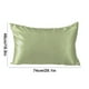 thumbnail image 3 of Set de fundas de almohada de seda Summer Ice - Fundas de almohada transpirables que absorben la humedad | Fundas de almohada de punto suave rellenas de fibra de poliéster de 2 48x74 cm | Fundas, 3 of 7