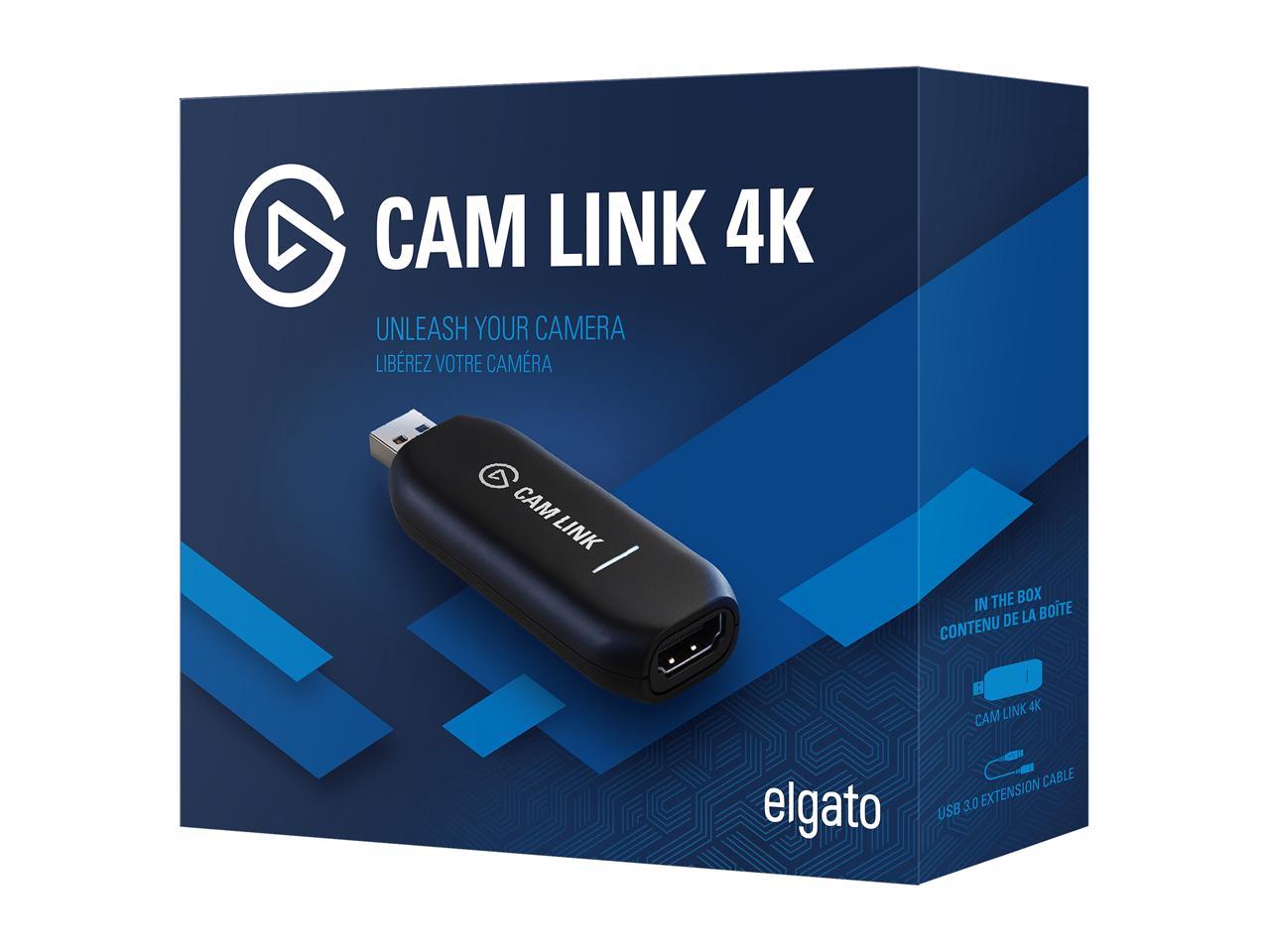 Elgato Cam Link 4K - HDMI to USB 3.0 Camera Connector, Broadcast Live and Record in 1080p60 or 4K at 30 fps via a Compatible DSLR, Camcorder or Action Cam - image 4 of 5