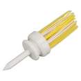 thumbnail image 3 of Sport  Tee,  Ball Brush Tee Convenient Practical Universal Hit Resistant  For Long Distant Hit 70mm-White And Yellow, 3 of 8