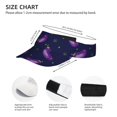thumbnail image 4 of Easygdp Eggplant Stretchy Visor - Unisex Visor Hat for Men and Women, UPF 50 Sun Protection Visor, Ultra-Light, 4 of 8