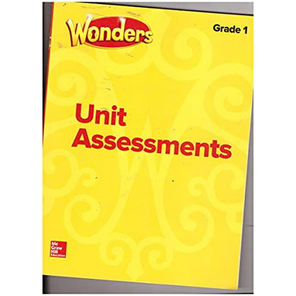 Pre-Owned Wonders Benchmark Assessments, Grade 1 (ELEMENTARY CORE READING), 9780076792016, 0076792013, Paperback, 1 edition