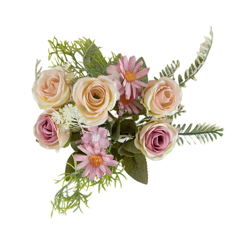 100pcs/lot 5*5cm Artificial Flowers Simulation Rose Petals Decorations  Wedding Marriage Room Rose Flower