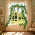 thumbnail image 6 of Artificial Flower Vine, 1.8M Long Fake Flower Decoration For Balcony Pipe Cover, 6 of 7